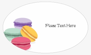 French Macarons Predesigned Template - Circle #9368402