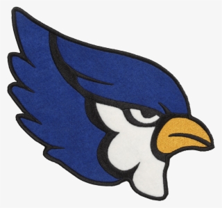 Pm444 Blue Jay Patch Patch - Cartoon #9368443