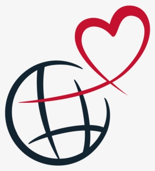 Globeheartlogo - Globe Heart Logo #9368448
