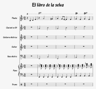 El Libro De La Selva Sheet Music 1 Of 4 Pages - Sheet Music #9369458