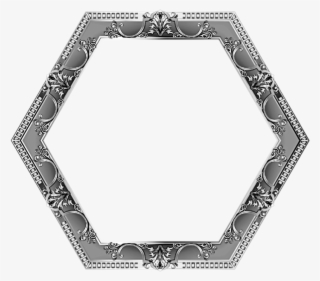 Frame Sticker - Deco Border Frame Transparent Png #9370244
