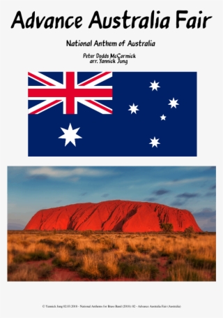 Advance Australia Fair - Printable Australian Flag #9370978