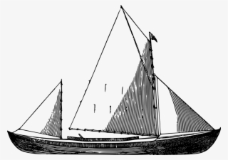 Barco Png - Sketsa Perahu #9372543