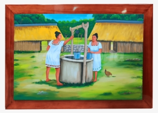 Mujeres En El Pozo - Painting #9372795