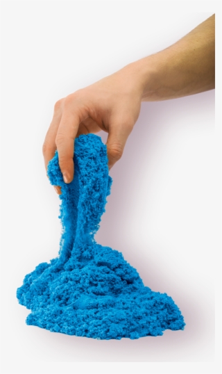 Kinetic Sand Farget Sand Blå Farget Kinetisk Sand Til - Kinetic Sand #9373795