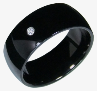 1 Ring Stainless Steel With Diamond - 高 科技 手 環 #9374044