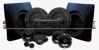 Vw Amarok Complete Dual Sub Stereo - Vw Amarok Subwoofer #9374150
