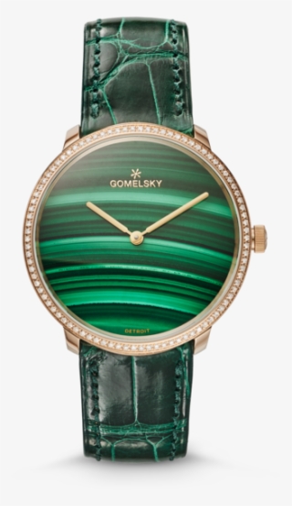 Audry Watch - Malachite - Analog Watch #9374323