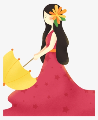 Ethnique Dessin Animé Fleur Rose Png Et Psd - Portable Network Graphics #9374337