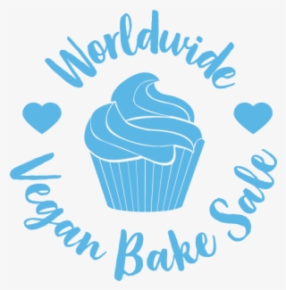 Blue Logo - Worldwide Vegan Bake Sale #9374424