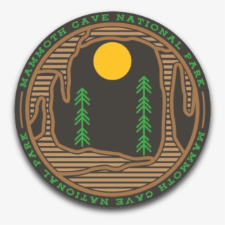 Mammoth Cave National Park Sticker - Circle #9375102
