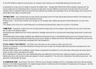 In This Fw '18 Men's Collection Everything Is So Versace, - Aries Missing Someone #9375839
