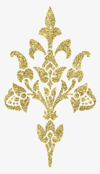 Golden Pattern Transparent #9376062