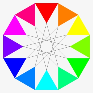 Dodecagon Geometry Triangle Dodecagram Regular Polygon - صور اشكال هندسيه #9376118