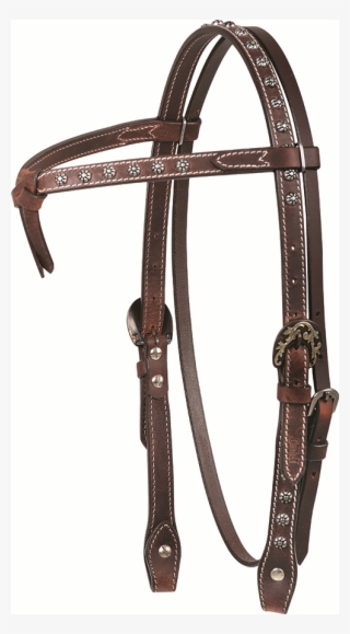 Antiqued Dotted Headstall - Halter #9377661