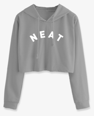 Arc Cropped Girly Hoodie - Girly Hoodies #9379760