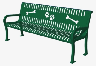 Doggie Arm Bench - Dog Park Bench #9379920