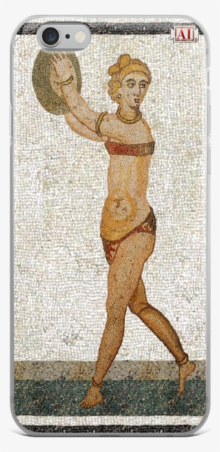 "bikini Girl" Mosaic Iphone Case - Roman #9380125