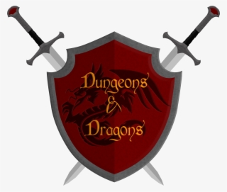 Dungeons And Dragons Logo By Floodgrunt Made This For - Dungeons And Dragons Shield #9380558