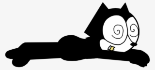 Felix With A Broken Light Bulb On - Cartoon #9381367