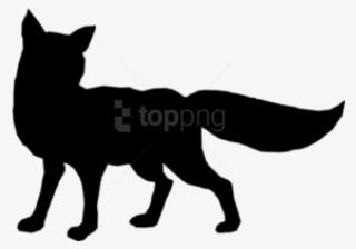 Free Png Download Fox Png Images Background Png Images - Fox Silhouette Png #9381514