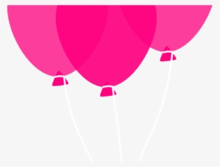 6 Ballons Clipart Pink Balloon Free Clip Art Stock - Balloon #9382564