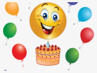Emoji Clipart Celebration - Happy Bday Smiley Faces #9382567