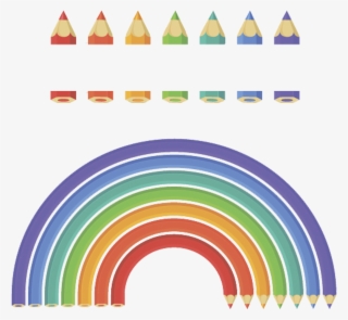 Colored Pencil Drawing Graphic Design - Circle #9383251