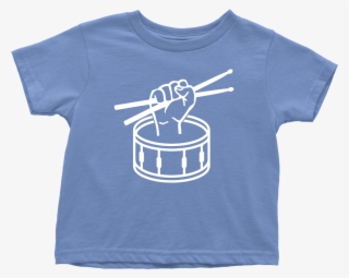 Raised Fist And Drumsticks - T-shirt #9383426
