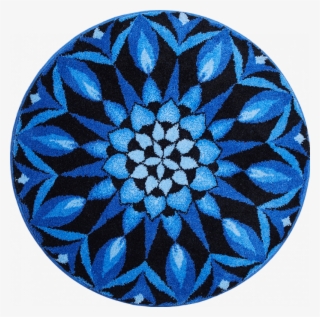 Mandala Cognition, Blue Mandala Cognition, - Carpet #9383602