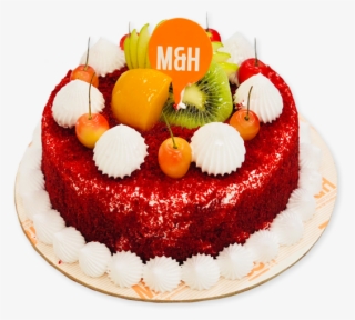 Red Velvet Cake - Fruit Cake #9384346