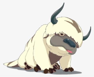 Appa Is Aang's Flying Bison Who Serves As The Group's - Momo Avatar Appa #9384837