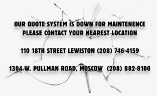 Auto Glass Replacement Quote - Calligraphy #9385188