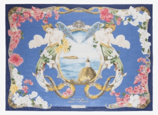 All Season Sirenuse Silk Scarf - Motif #9385235