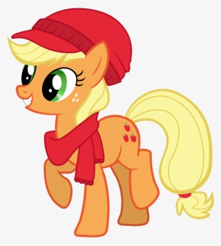 Applejack, Christmas, Clothes, Hat, Hearth's Warming - My Little Pony Applejack Christmas #9385299