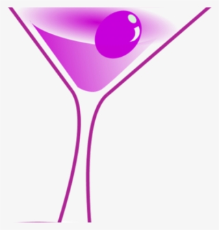 Champagne Clipart Gold Martini Glass - Happy Hour Clip Art #9386503