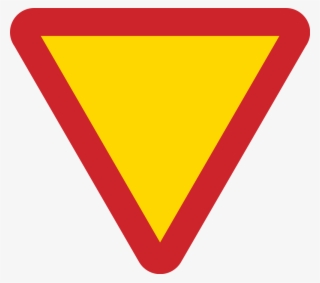 Open - Yield Right Away Sign #9386867