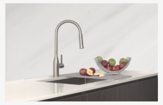 25" Single Bowl 16g Stainless Steel Kitchen Sink, With - Tap #9387735
