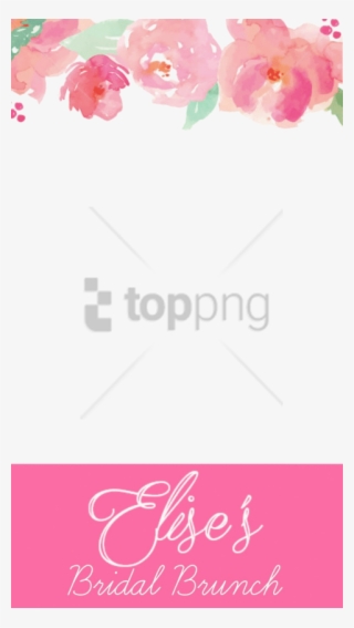 Free Png Download Free Watercolor Floral Borders Png - Garden Roses #9387868