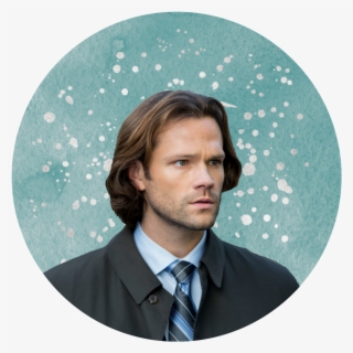 Circular Magenta, Purple, And Teal Sam Winchester Icons - Supernatural #9388021