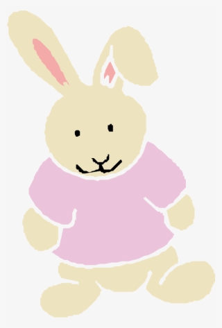 Rabbit Cartoon Clip Art Red Cute Little - Rabbit #9388554