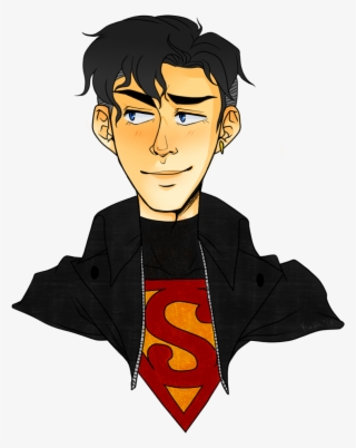 ““i Tried My Hand At 90s Superboy - Cartoon #9389406