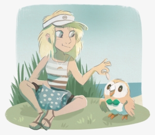 Rowlet - Cartoon #9389880