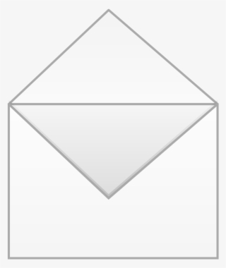 Medium Image - Open Envelope Clipart #9390507