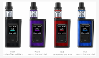 Smok Majesty 225w Tc Kit With Tfv8 X-baby - Smok Majesty Carbon Fiber #9391248