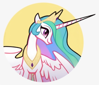 Shmanzu, Circle, Princess Celestia, Safe, Simple Background, - Cartoon #9391889