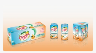 Canada Dry Orange Mandarin Club Soda Products In A - Canada Dry Club Soda Flavours #9392271