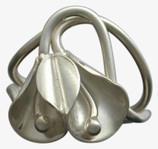 Calla Lily Ring - Silver #9392447