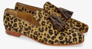 Loafers Scarlett 20 Hair On Leo Beige - Slip-on Shoe #9393167