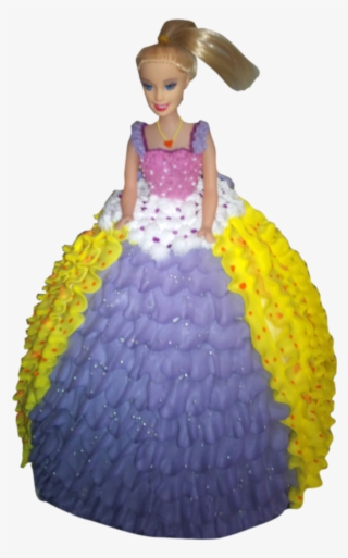 Barbie Doll Cake - Barbie #9393327